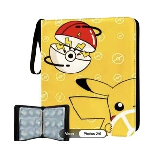 Pokémon Trading Card Binder.